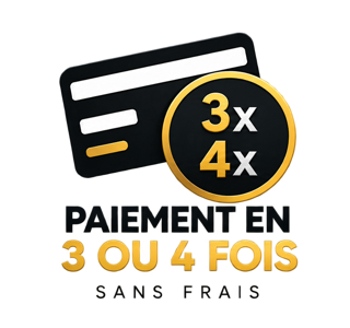 Paiement en 3 ou 4 fois sans frais